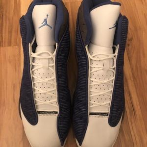 Brand new men’s Jordan 13’s blue/white 2005 retro!